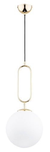 Vavil D250 lampa wisząca 1-punktowa złota/biała 61236