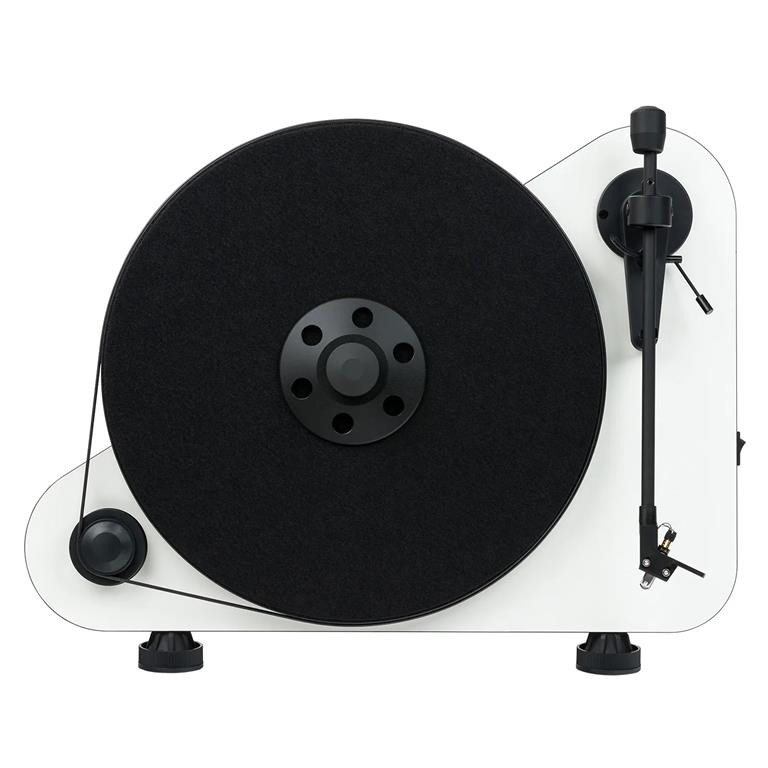 Pro-ject VT-E R - Gramofon wertykalny z wkładką OM5e Biały