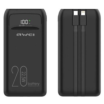 AWEI P169K 20000 mAh Czarny