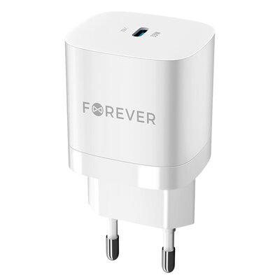 Forever ładowarka sieciowa GaN PD TC-05 1x USB-C 33 W biała