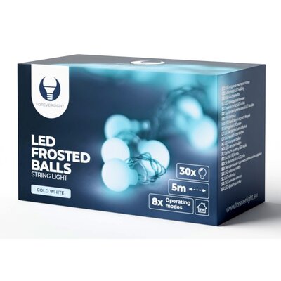 Forever LED Mleczne Kulki FB52 5m RTV100236