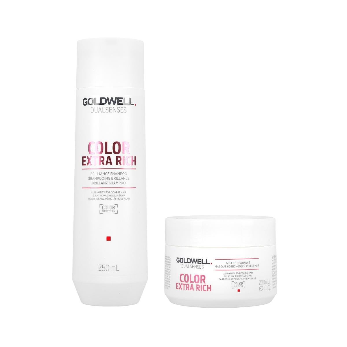 Goldwell DUALSENSES COLOR EXTRA RICH Szampon 250 ml + Kuracja 200 ml 0000052699