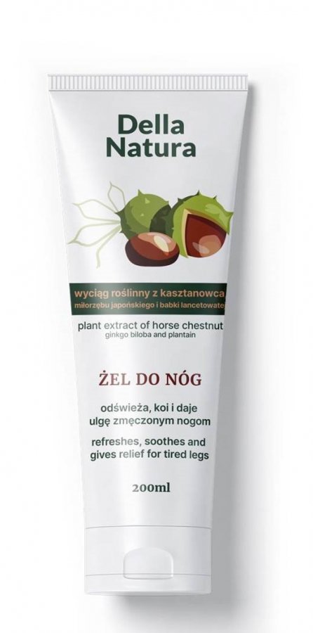 Della Natura aktywny żel do nóg z kasztanowca 200 ml
