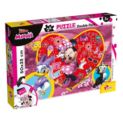 Puzzle dwustronne Minnie 24