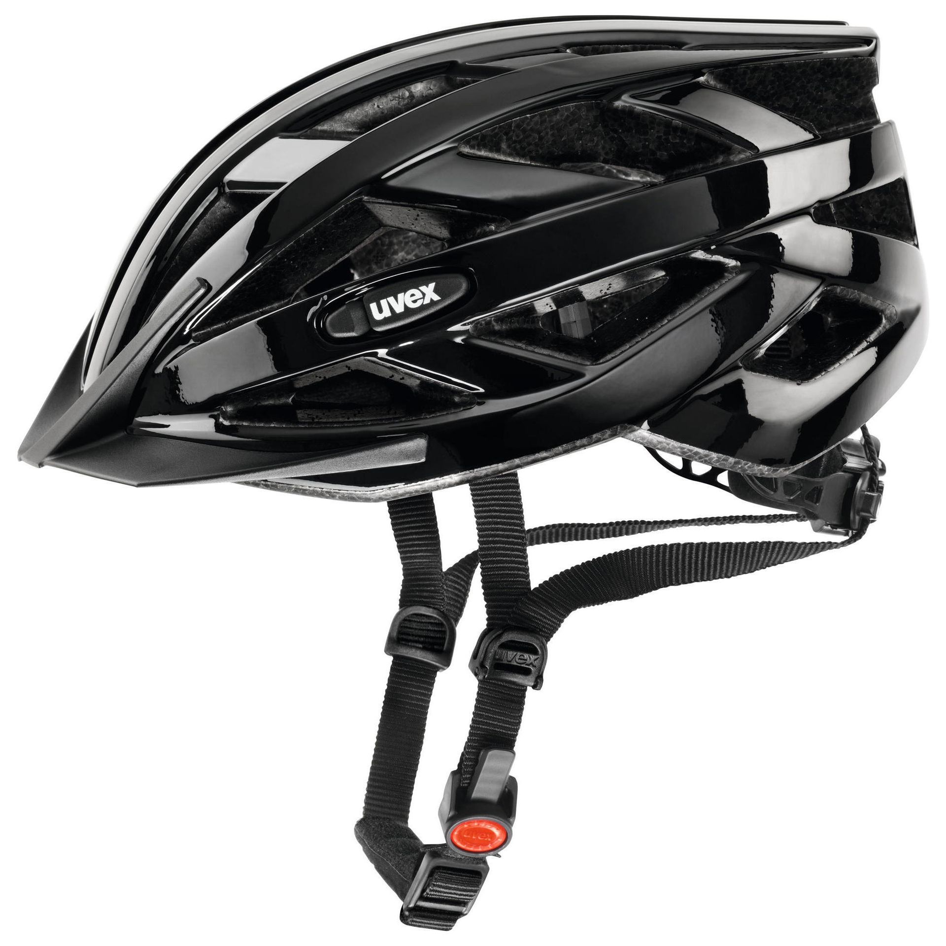 UVEX Uvex City I-Vo Kask Rowerowy, Czarny, Obwód Głowy 5257 Cm, 4104240215 (UH1601S)