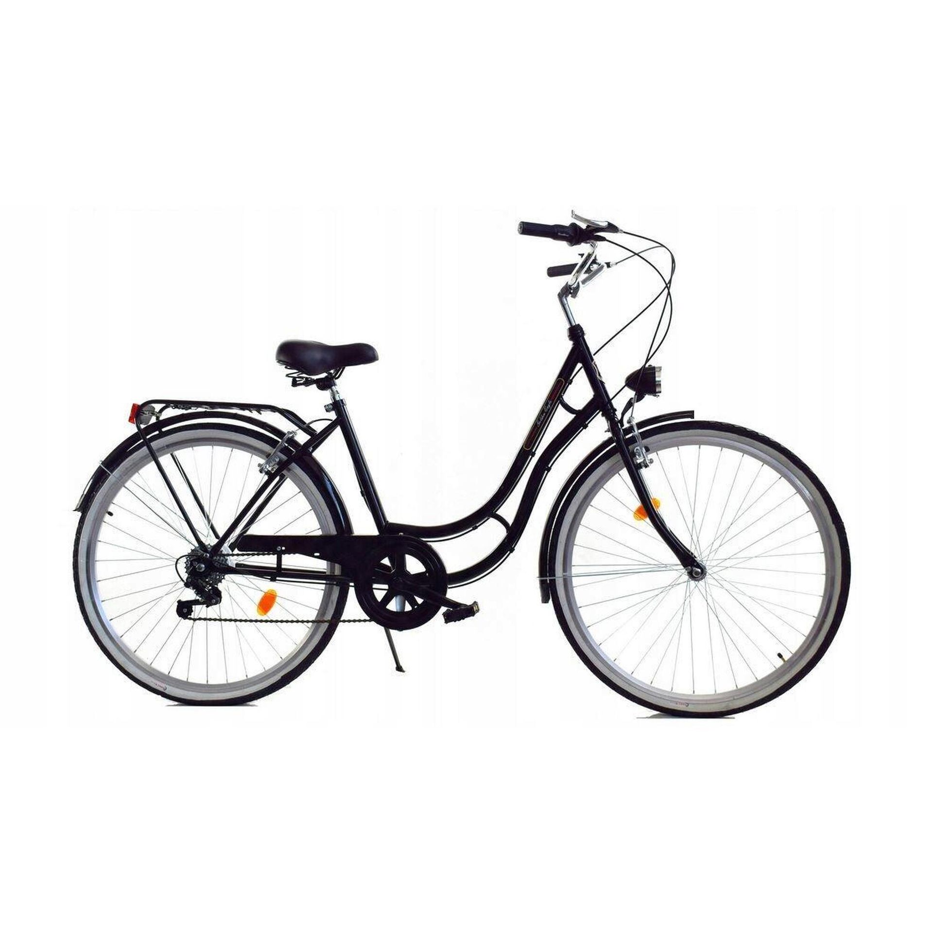 Dallas Bike City Retro 7spd 28 cali Czarny