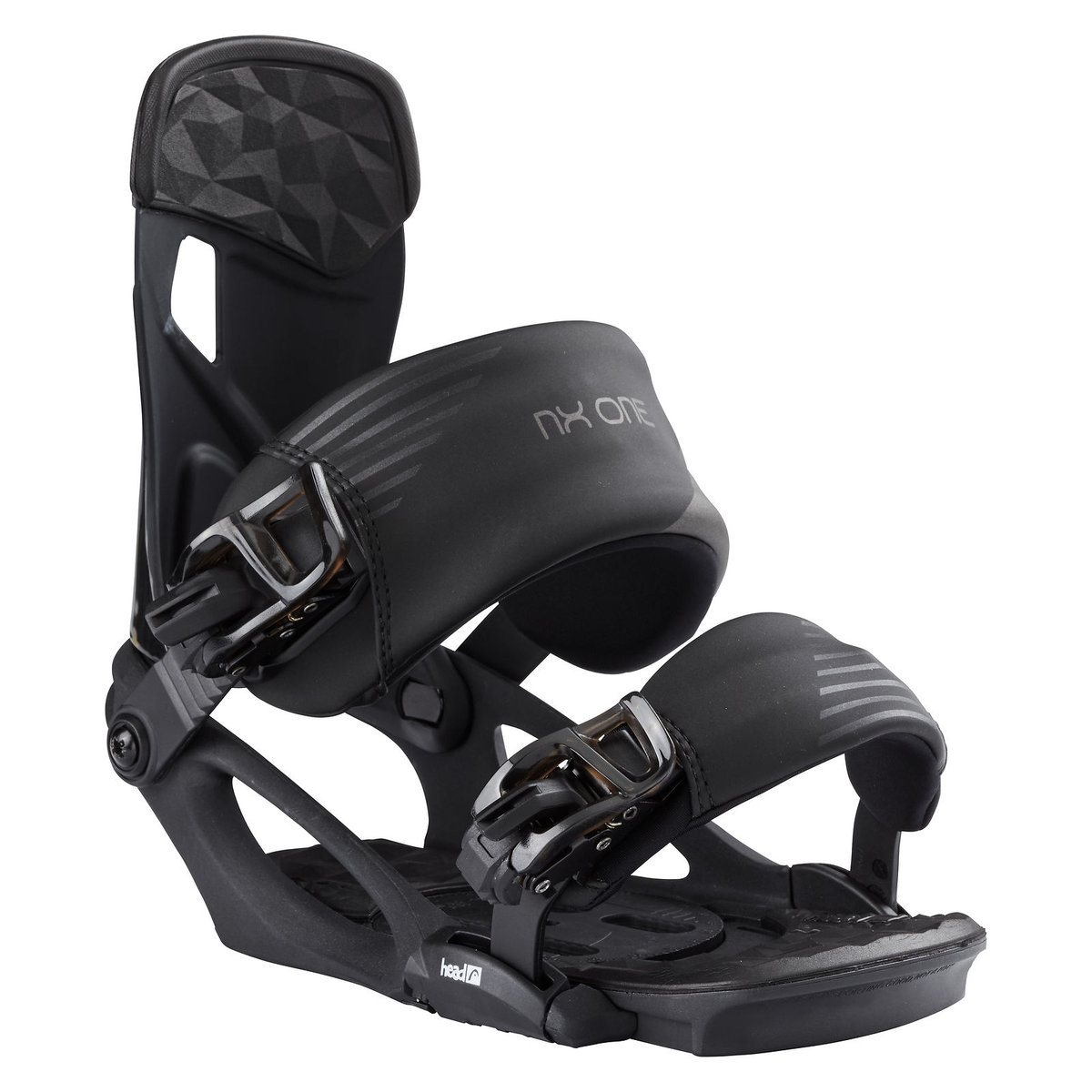 Head, Wiązania snowbordowe, NX ONE Black 2020, czarny, rozmiar L