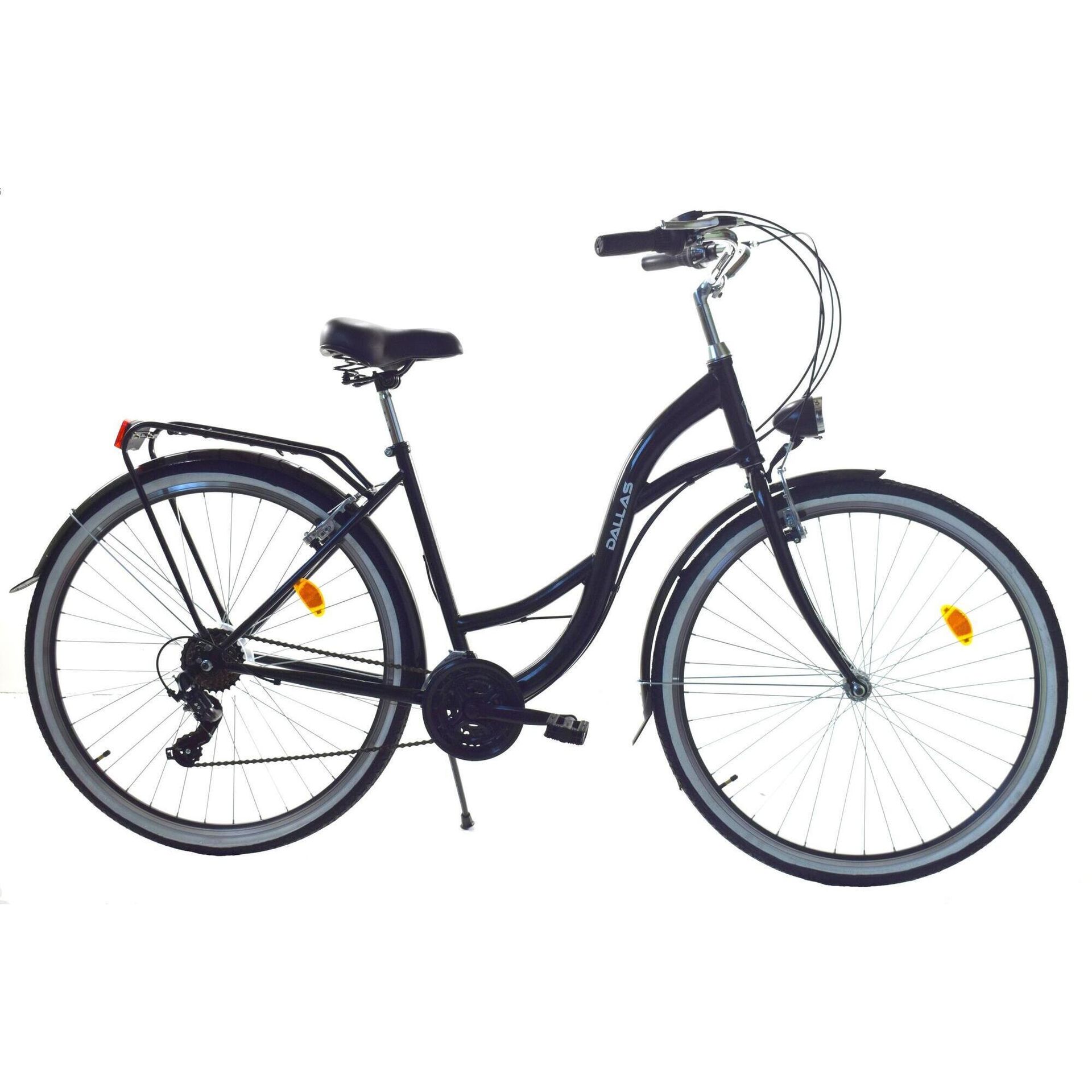 Dallas Bike City 21spd 28 cali Czarny
