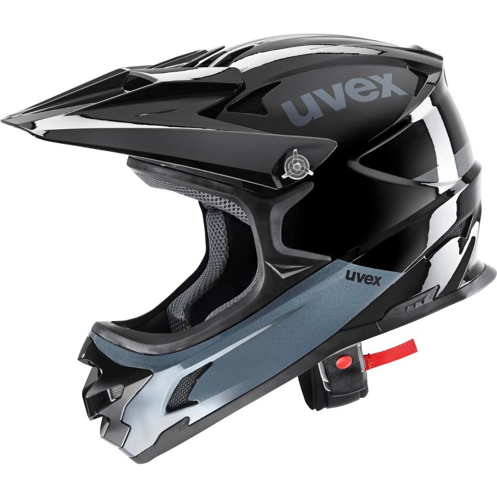 UVEX HLMT 10 Bike Helmet, czarny/szary 58-60cm 2022 Kaski Fullface i Downhill S4108210403