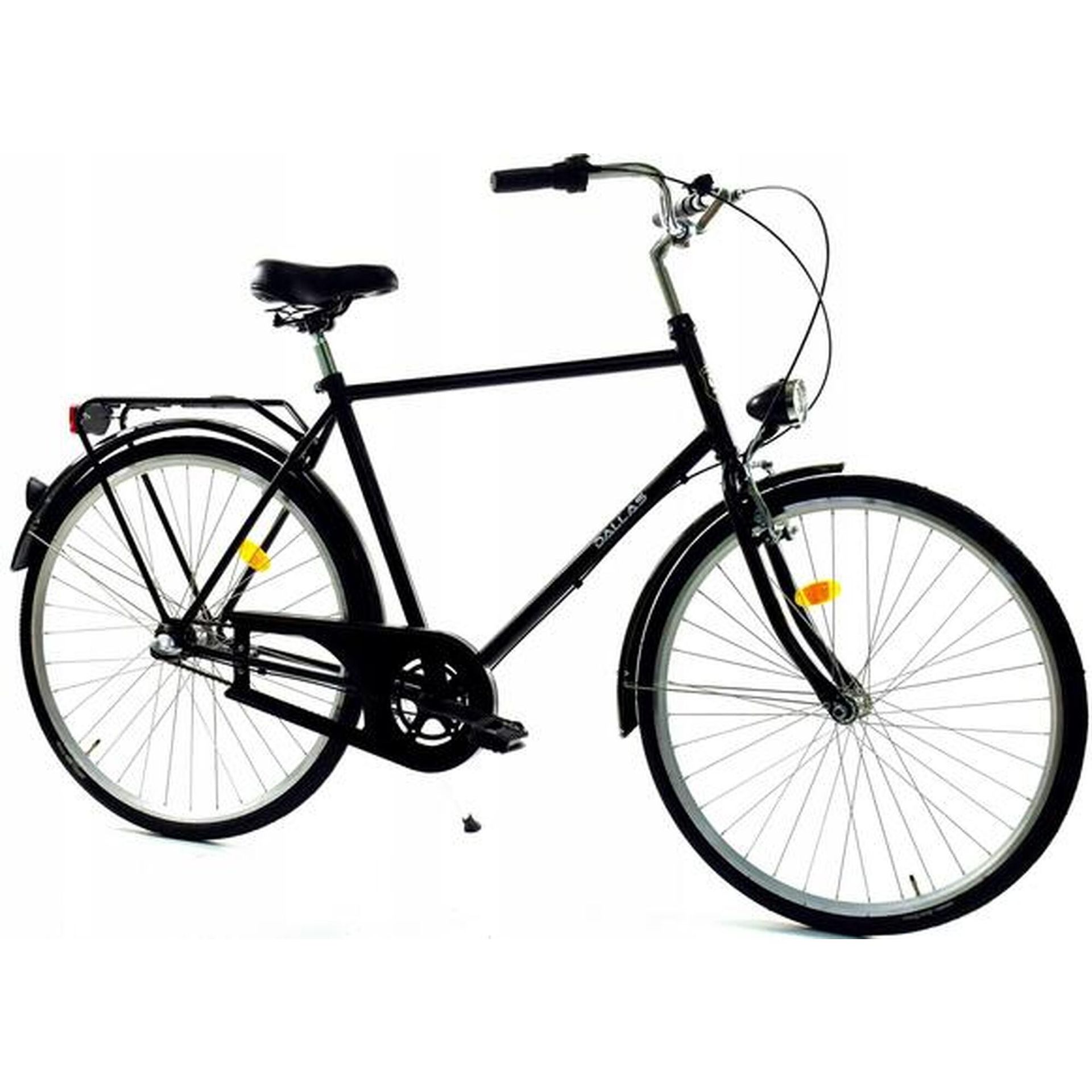 Dallas Bike Holland City 3spd 28 cali Męski Czarny