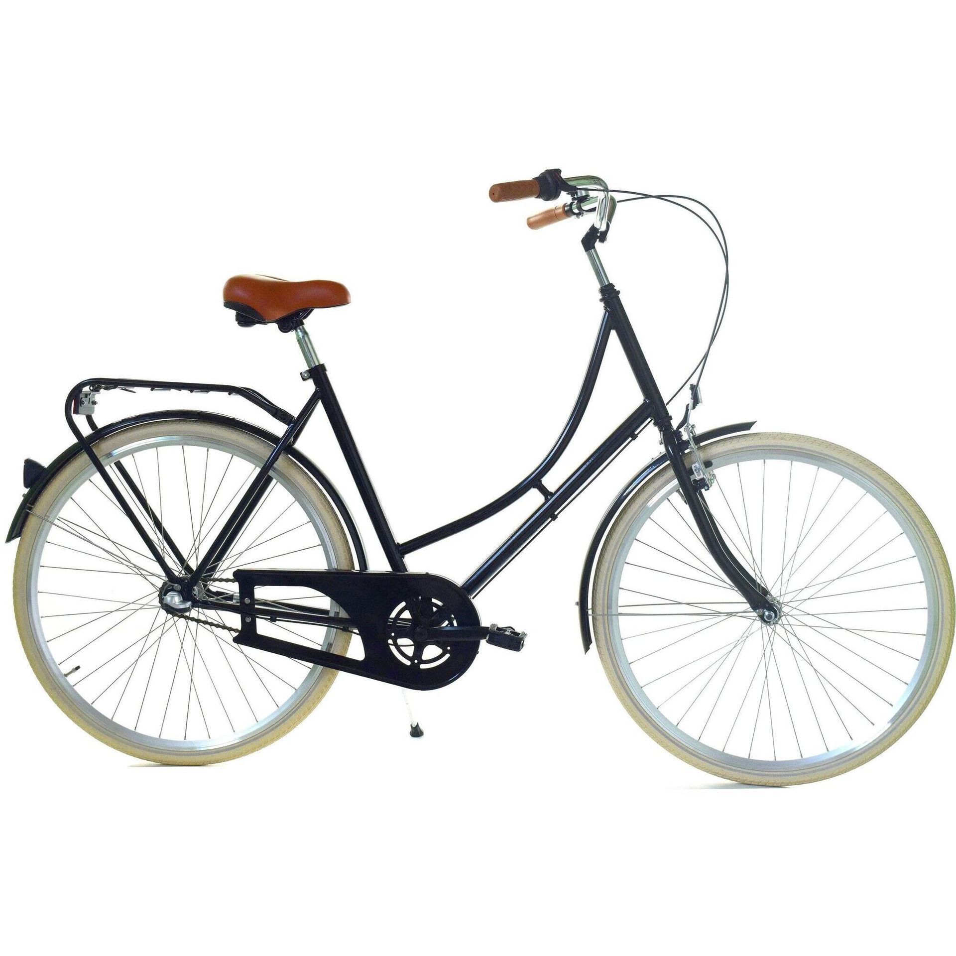 Dallas Bike Holland City 3spd 28 cali Damski Czarny z kremem