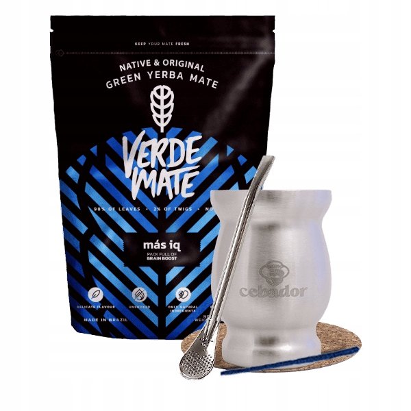 Zestaw startowy Yerba Verde Mate Green IQ 0,5kg