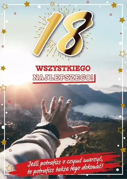 Karnet Urodziny 18 - Armin Style