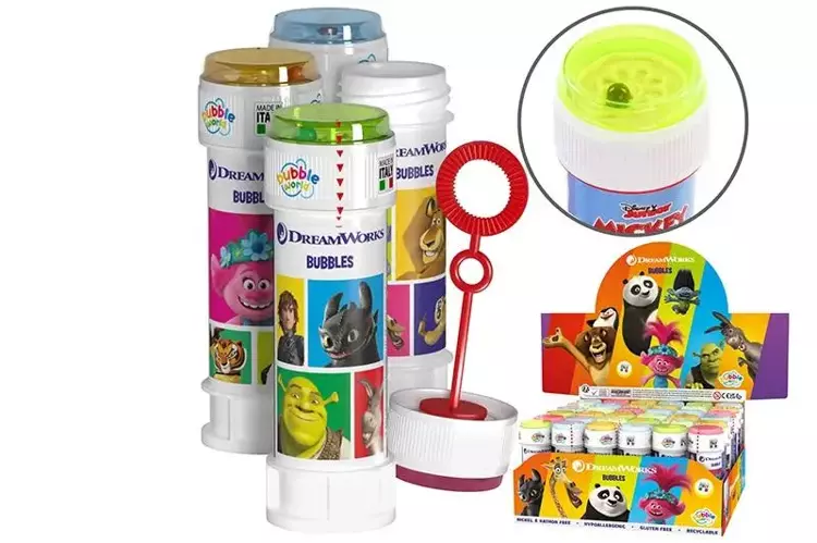 Bańki mydlane 60ml Dreamworks (36szt) - Artyk