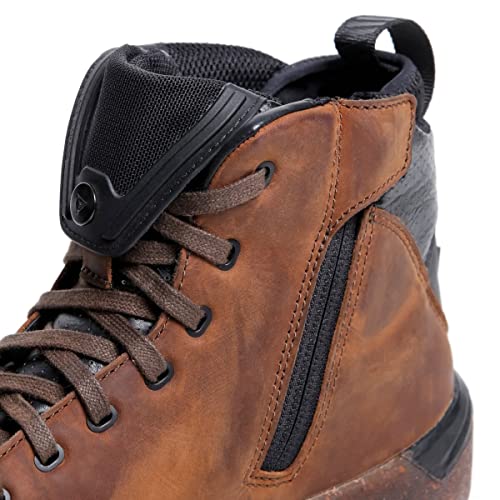 DAINESE Metractive D-WP buty, Buty motocyklowe męskie, brązowy/kauczuk naturalny, 39 EU, Brązowy Kauczuk Naturalny, 39 EU