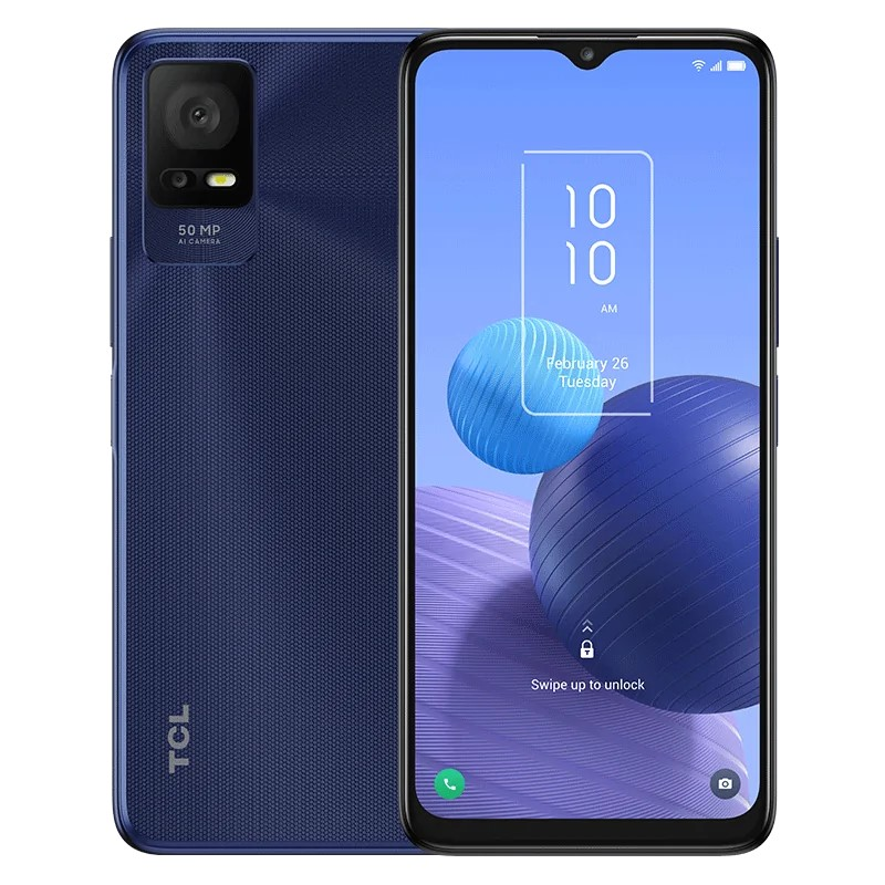 TCL 408 4GB/64GB Dual Sim Granatowy