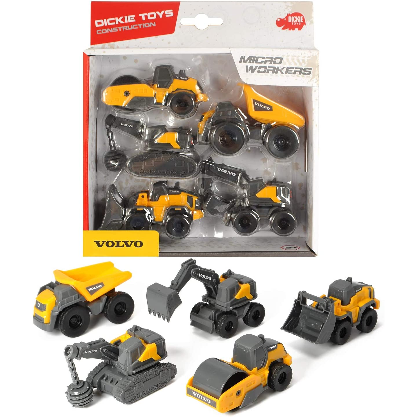 Dickie Toys - Zestaw Pojazdów Construction