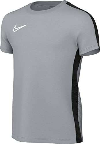 Nike Krótki rękaw Soccer Top Y Nk Df Acd23 Top Ss, Wolf Grey/Black/White, DR1343-012, M