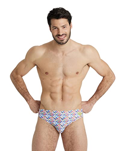 ARENA Men's Swim Briefs Allover Slip Mężczyźni (Paczka 1)
