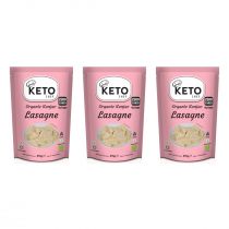 Better Than Foods Makaron keto konjac typu noodle lasagne bezglutenowy Zestaw 3 x 270 g Bio