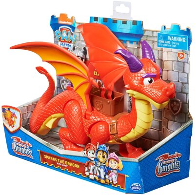 Spin Master Figurki Psi Patrol Odważni Rycerze Zestaw Duży ze smokiem 5_823138
