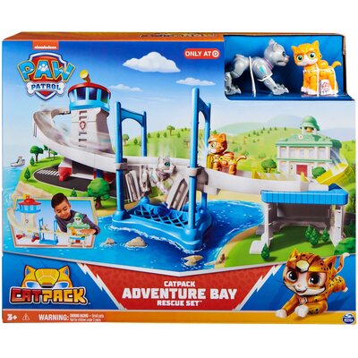 PROMO PAW PATROL Psi Patrol CatPack Zatoka przygód BAZA 6066043 Spin Master