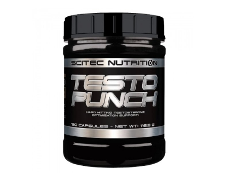 Scitec Testo Punch - 120Caps (728633110452)