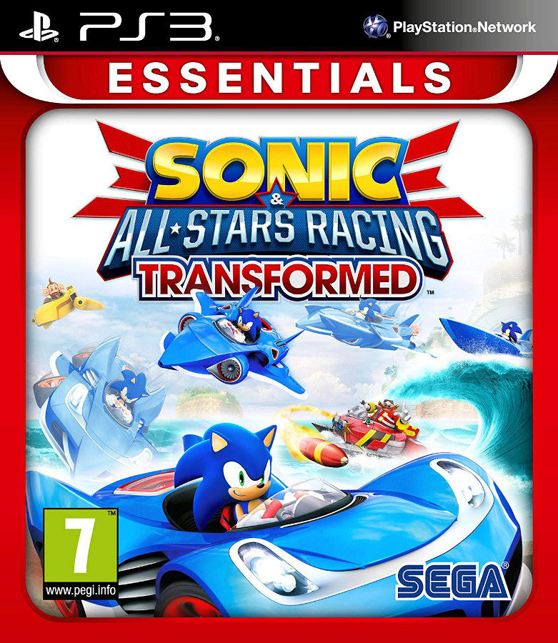 Фото - Гра Sega Sonic and All-Stars Racing Transformed / PS3 / Warszawa 