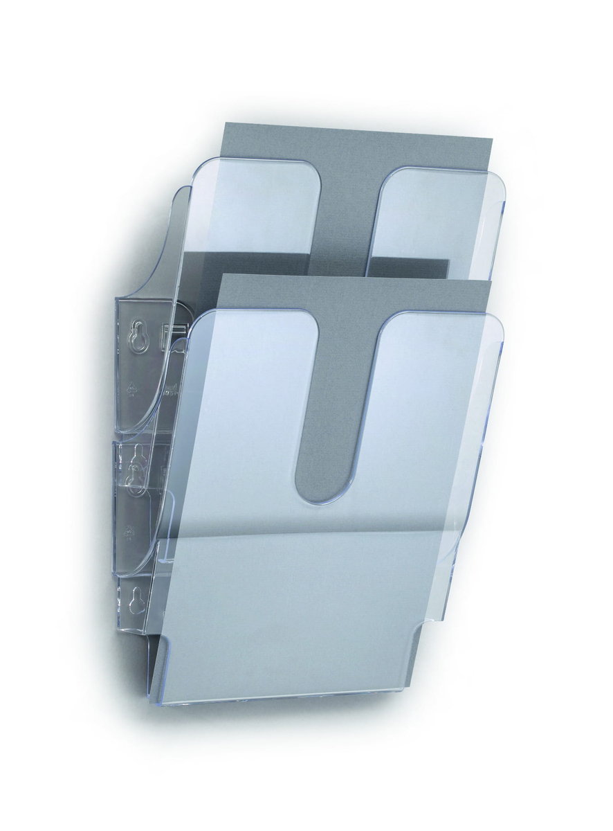 DURABLE Półka Na Dokumenty A4 DURABLE Flexiplus 2 Szt. Pion Przeźrocz.