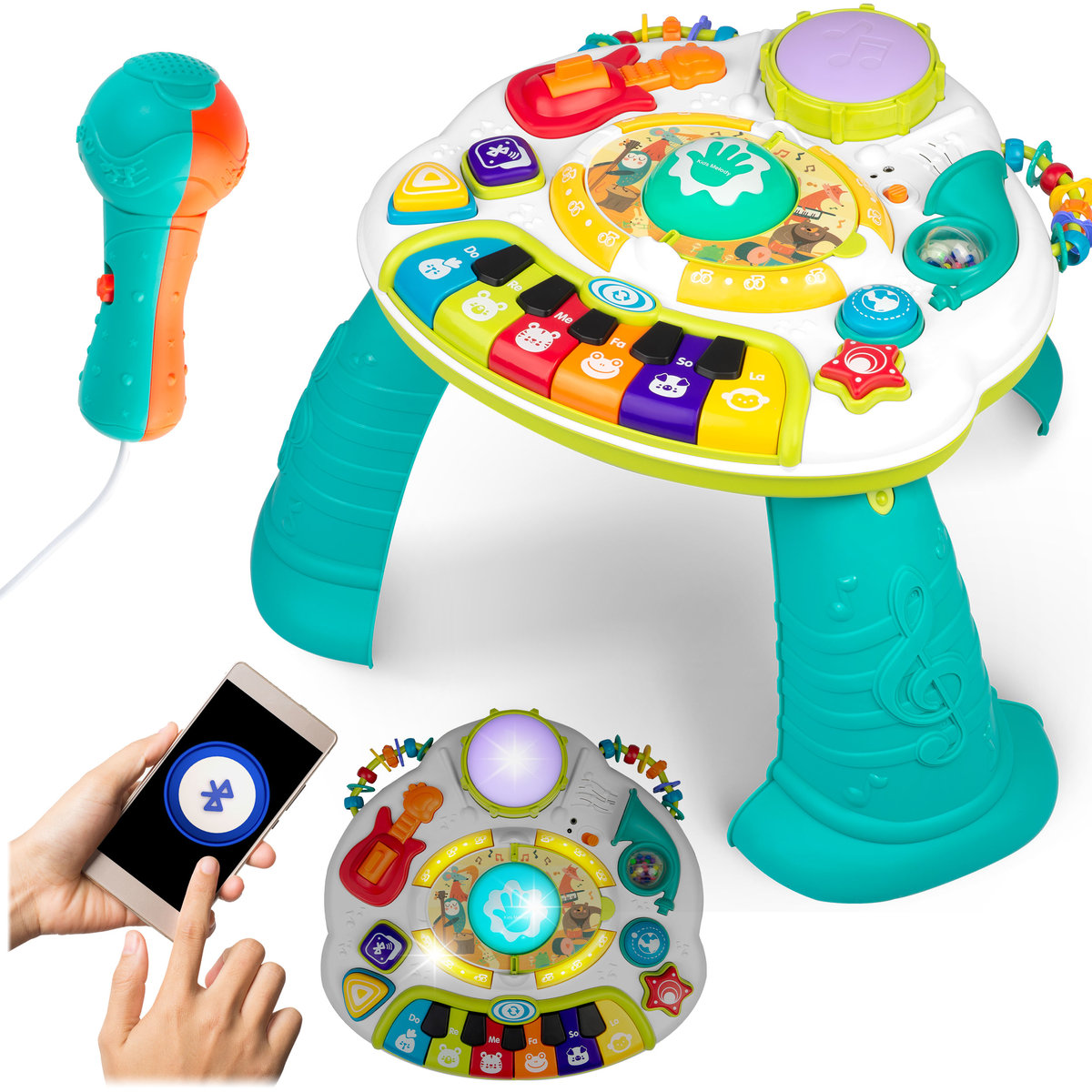 Ricokids Stolik edukacyjny z muzyką BT RK-812 781200