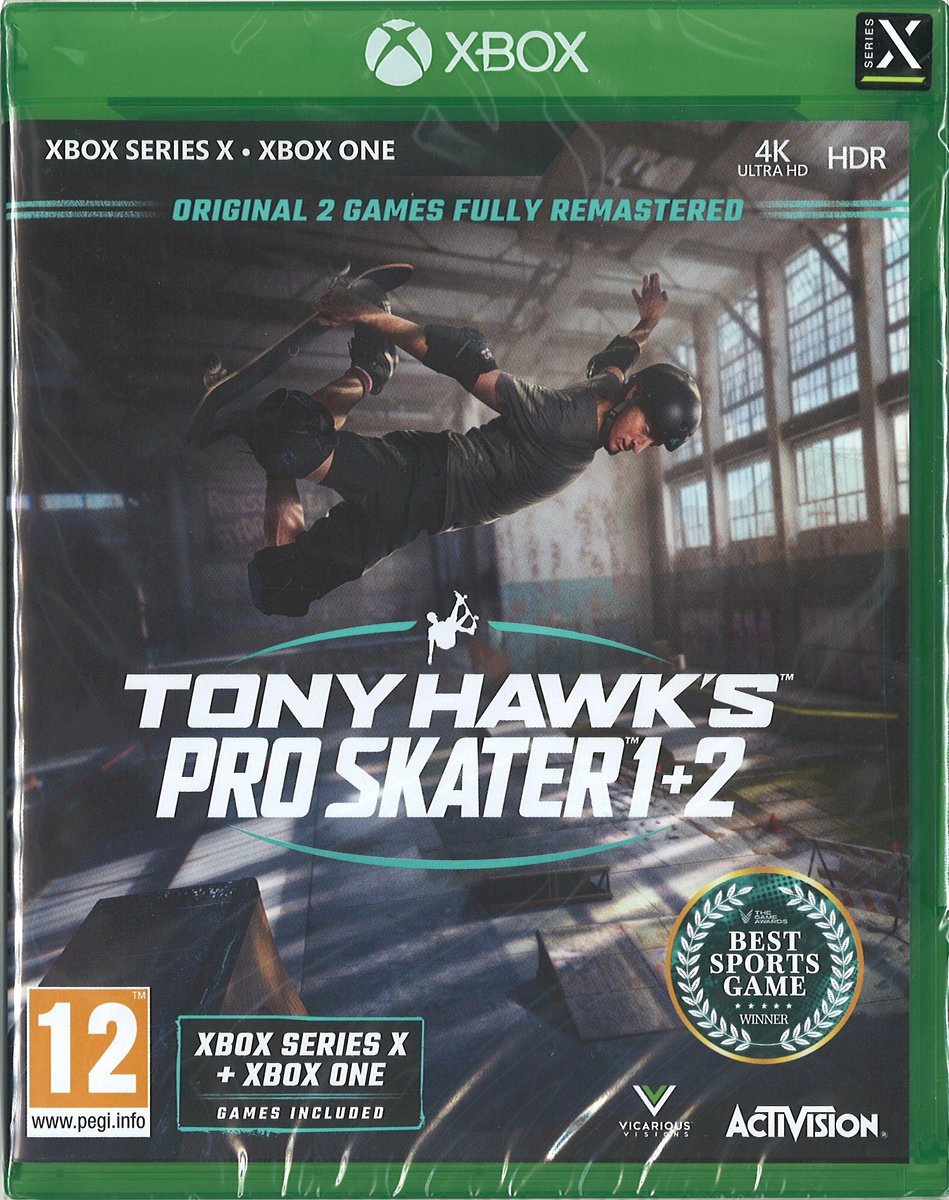 Tony Hawks Pro Skater 1+2 GRA XBOX SERIES X