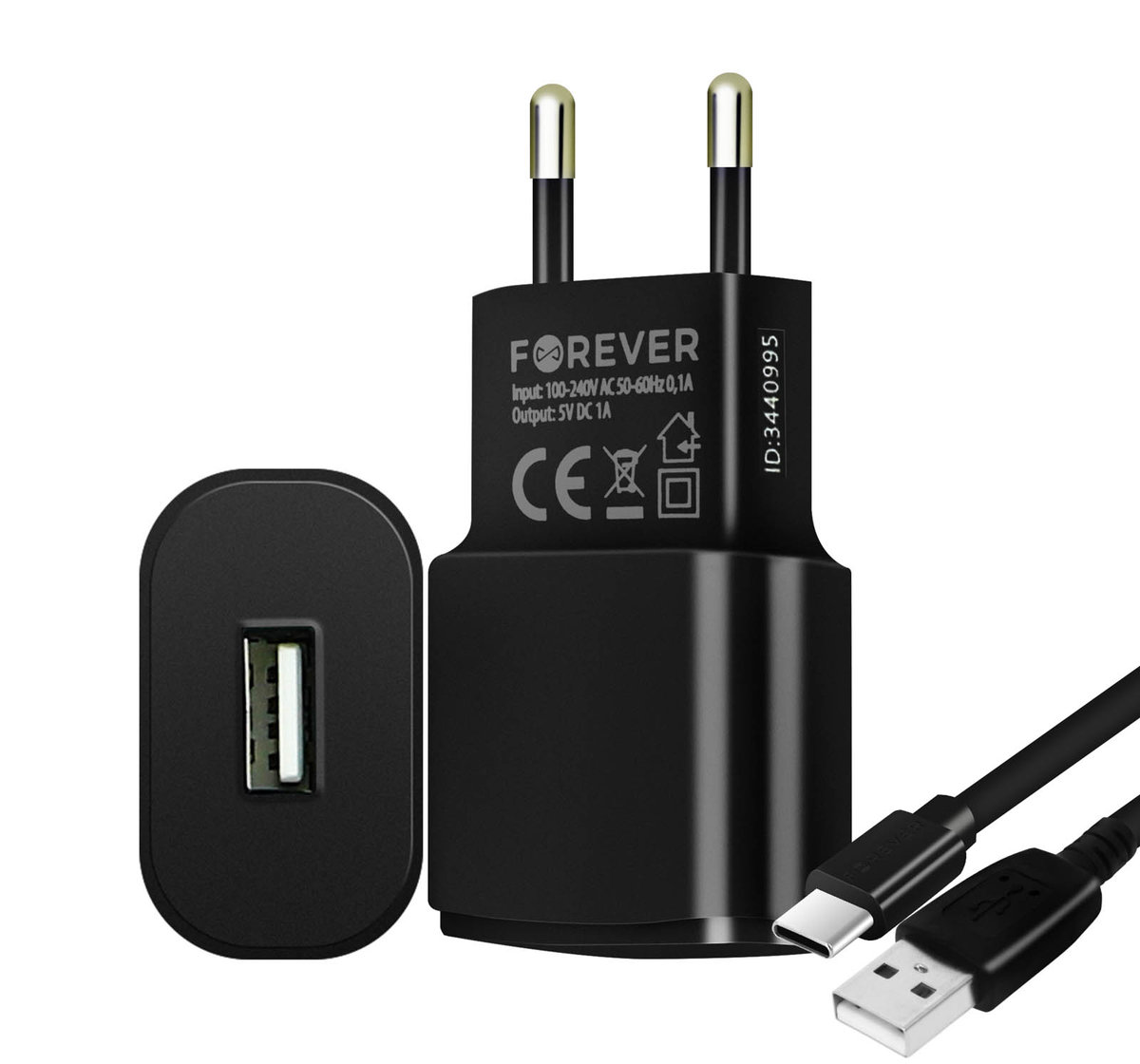 Forever TC-01 GSM032680 czarny