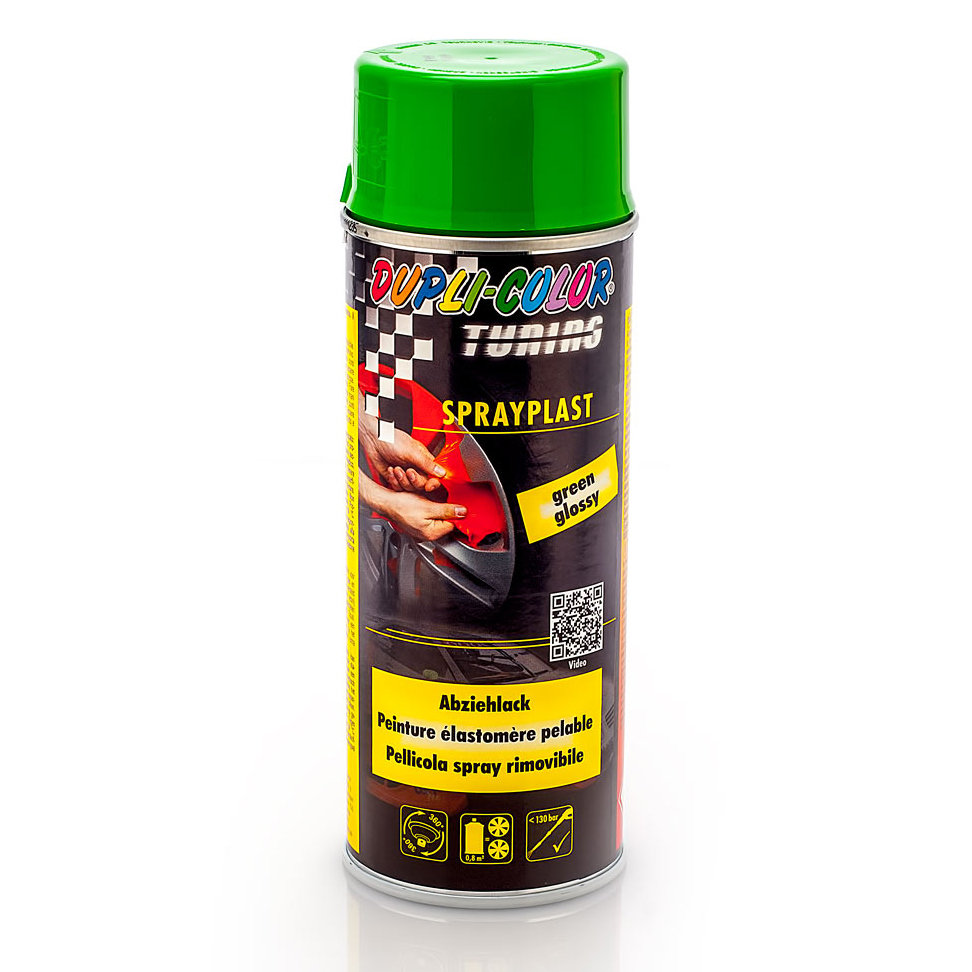 Dupli Color Tuning Sprayplast folia natryskowa, lakier zdzieralny, 400 ml, zielony 388071
