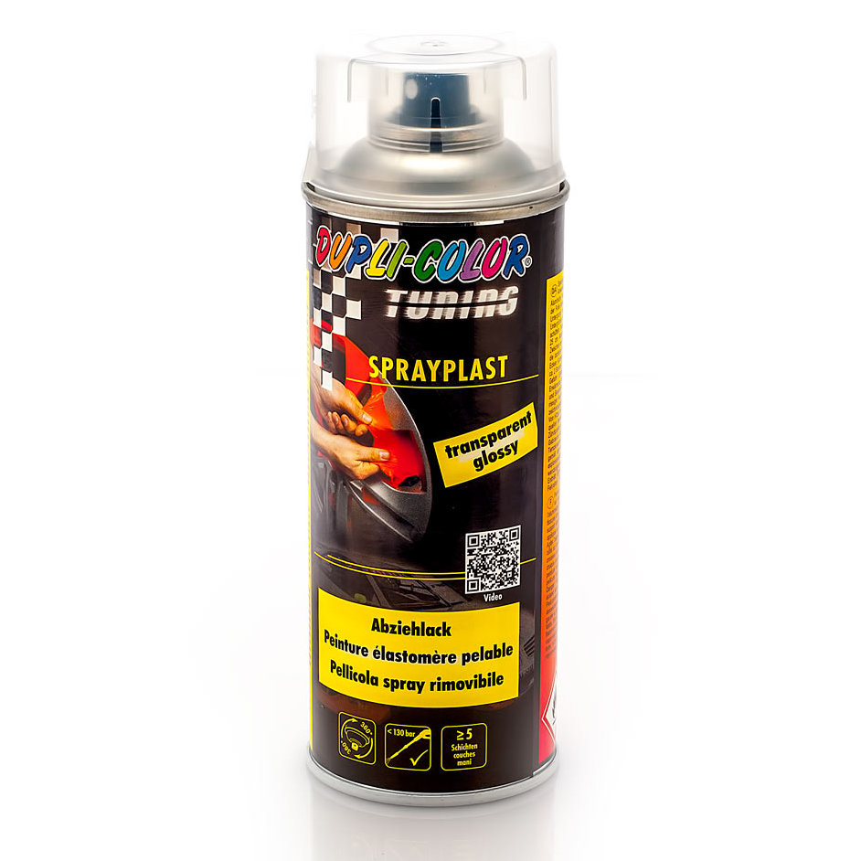 Dupli Color Tuning Sprayplast folia natryskowa, lakier zdzieralny, 400 ml, przezroczysty 388095