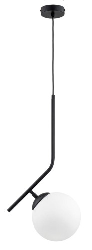 Liberty D200 lampa wisząca 1-punktowa czarna 61226
