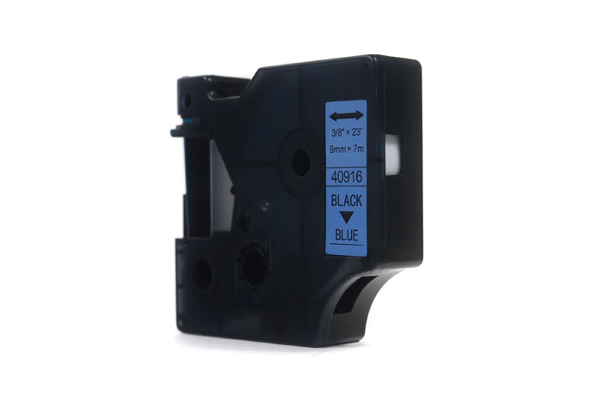 Dymo Taśma D1 Czarny na Niebieskim 9mm x 7m LM100 LM120 LM150 LM160 LM200 LM210 LM210D LM220 LM260 LM260P LM260D LM