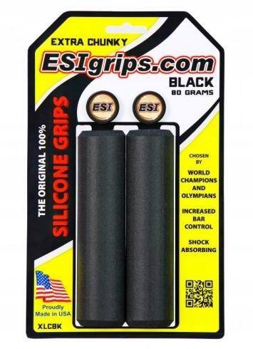 ESI, Chwyty kierownicy, Grips Extra Chunky, czarne