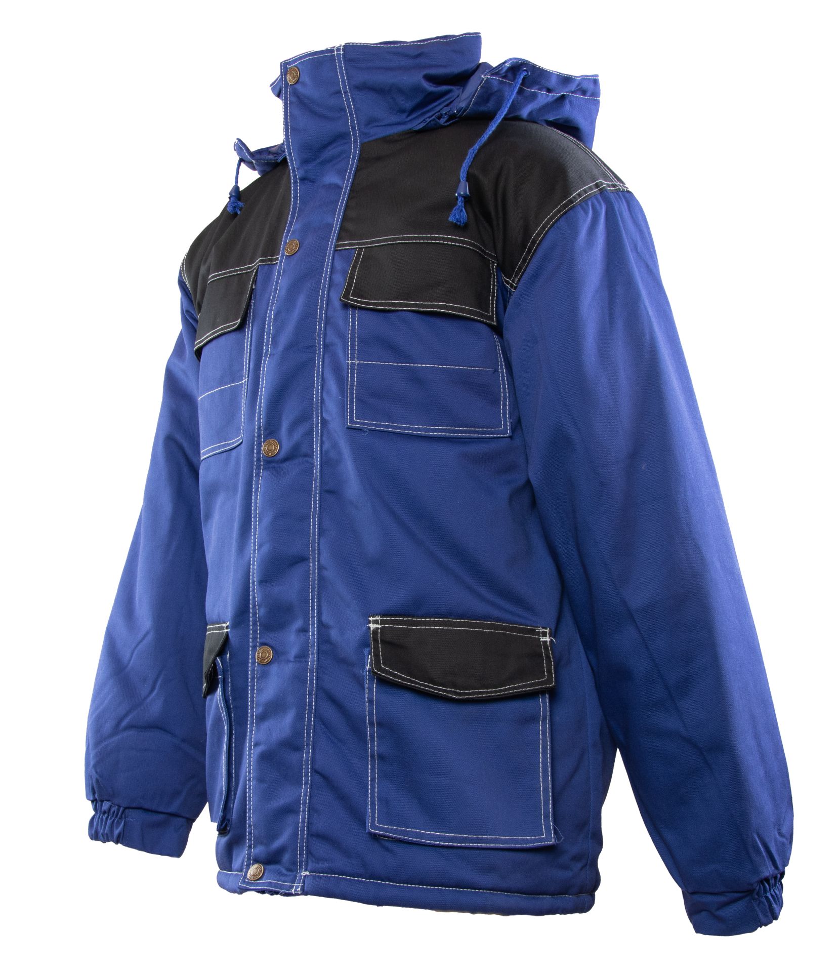 Kurtka robocza zimowa parka niebieska parka 2XL