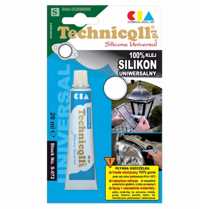 Silpac TECHNIQLL UNIWERSALNY BIAŁY 20ML TECHNIQLL S-013