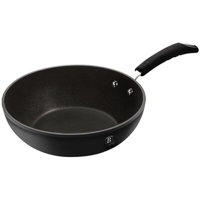 Berlinger Haus Patelnia WOK TYTANOWY 28cm 3.2L BLACK PROFESSIONAL LINE BH-6126