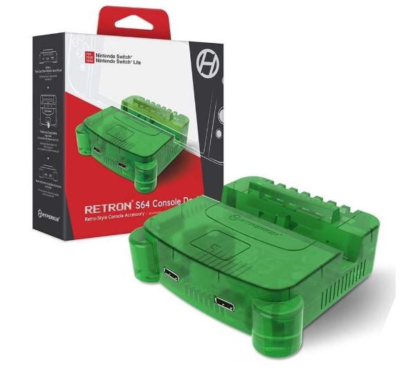 Hyperkin RetroN S64 Console Dock Lime Green