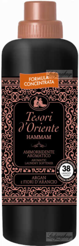 Tesori d''Oriente - Aromatic Laundry Softener - Płyn do płukania tkanin - Olejek arganowy i kwiat pomarańczy - HAMMAM - 760 ml