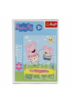 Trefl Puzzle 20 miniMaxi Beztroski dzień Peppy 2