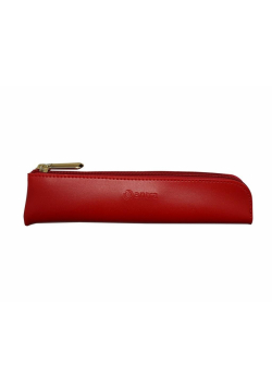 Etui czerwone na jeden długopis