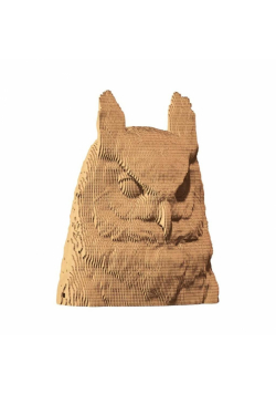 Puzzle 3D kartonowe - Sowa