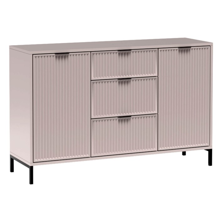 Komoda frezowana LS-2 / Cashmere