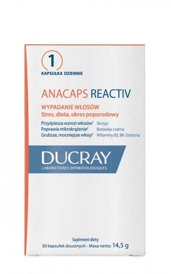 Ducray Anacaps Reactiv x 30 kaps