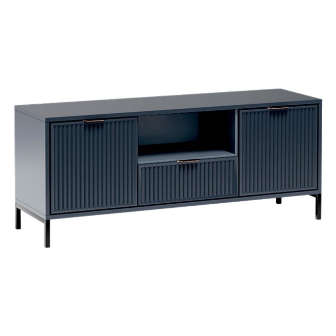 Szafka RTV frezowana LS-3 / Indigo