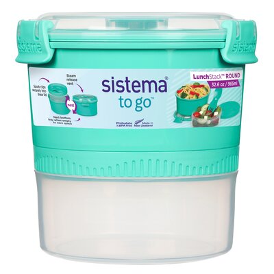 Sistema pojemnik śniadaniowy 965ml z łyżeczką 21360