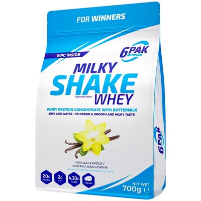 6PAK Nutrition Milky Shake WHEY 700g (7817)
